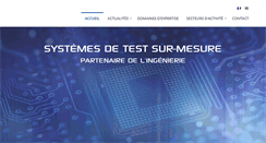 Desktop Screenshot of dba-test.com